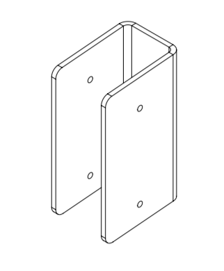 ClearSpan 5-Degree Internal Bracket