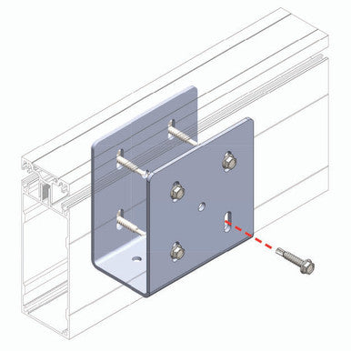 ClearSpan Saddle Bracket - 50-75-100mm