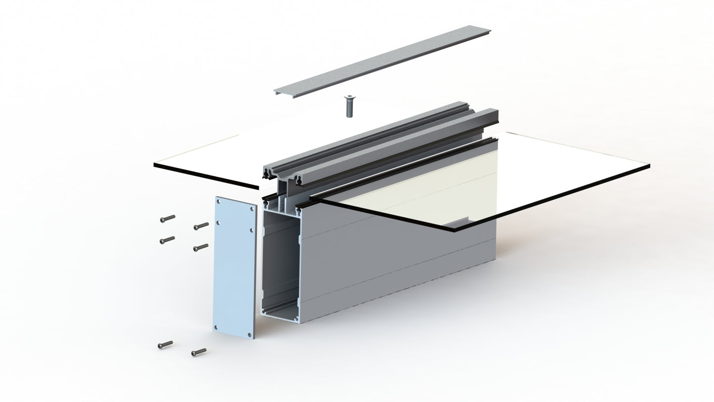 ClearSpan Glazing Box Assembly