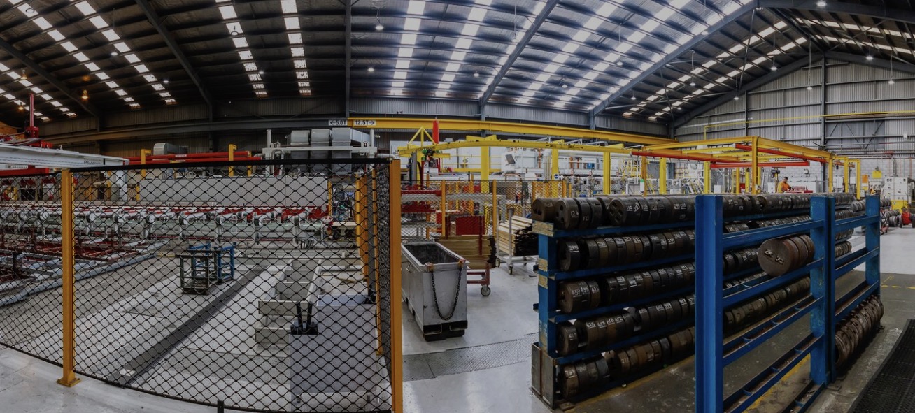 Factory floor at the UGS manufacturing plant, Kumeu