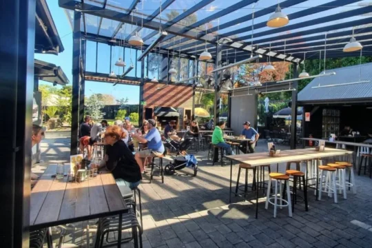 Restaurant terrace, Queenstown