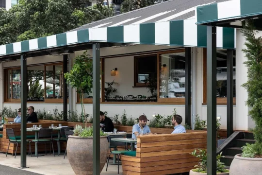 Rooftop bar enclosure, Auckland